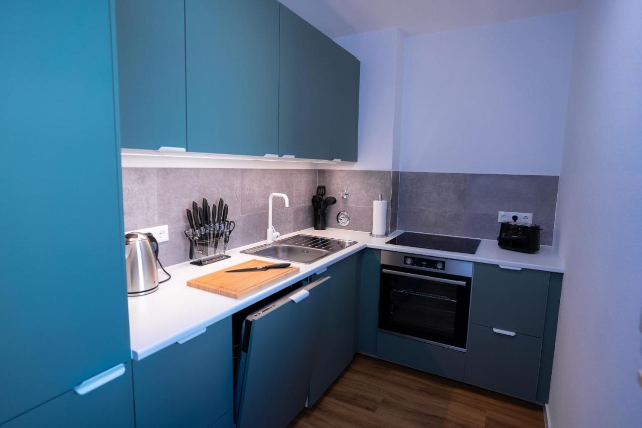 Design Apartment - Balkon - Induktionskochfeld - Zentral ドレスデン エクステリア 写真